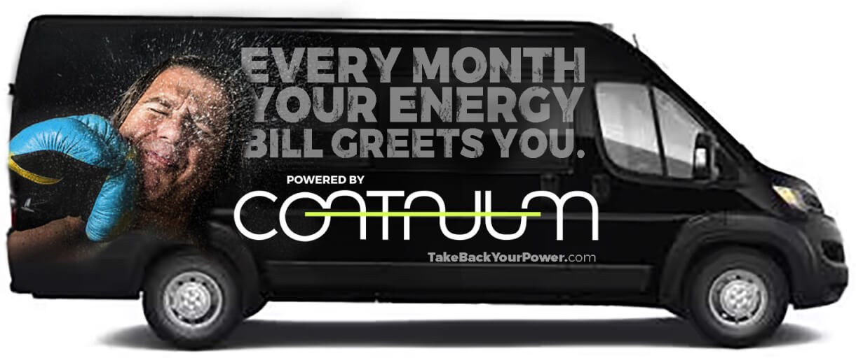 CONTINUUM Solar Power van