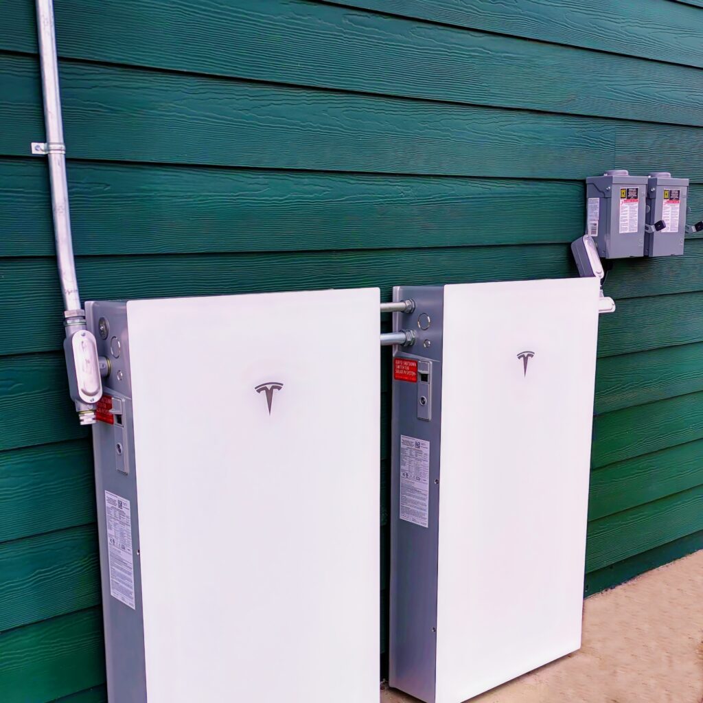 Tesla Battery attach to the wall